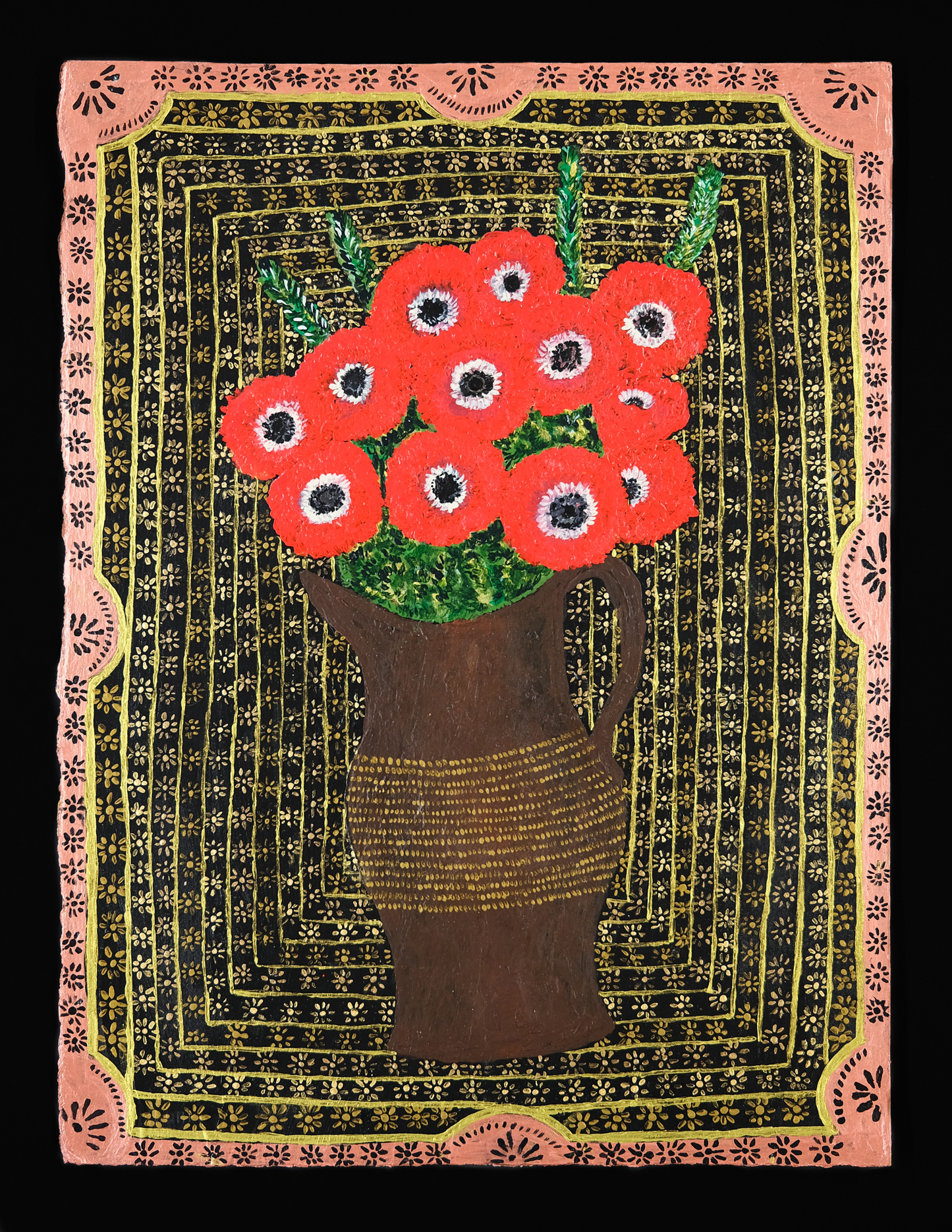 Red Poppies In Bloom