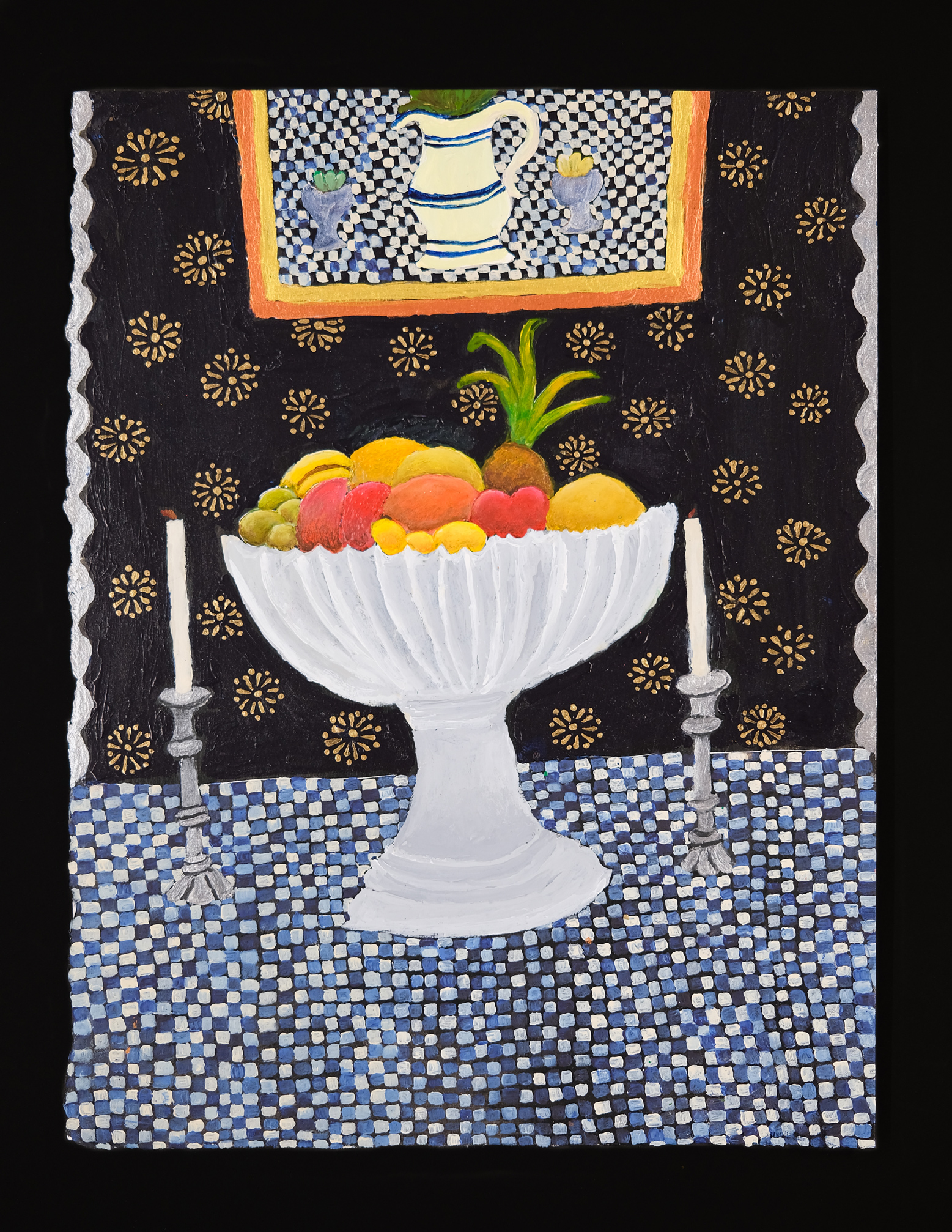 Fruit Bowl And Candles