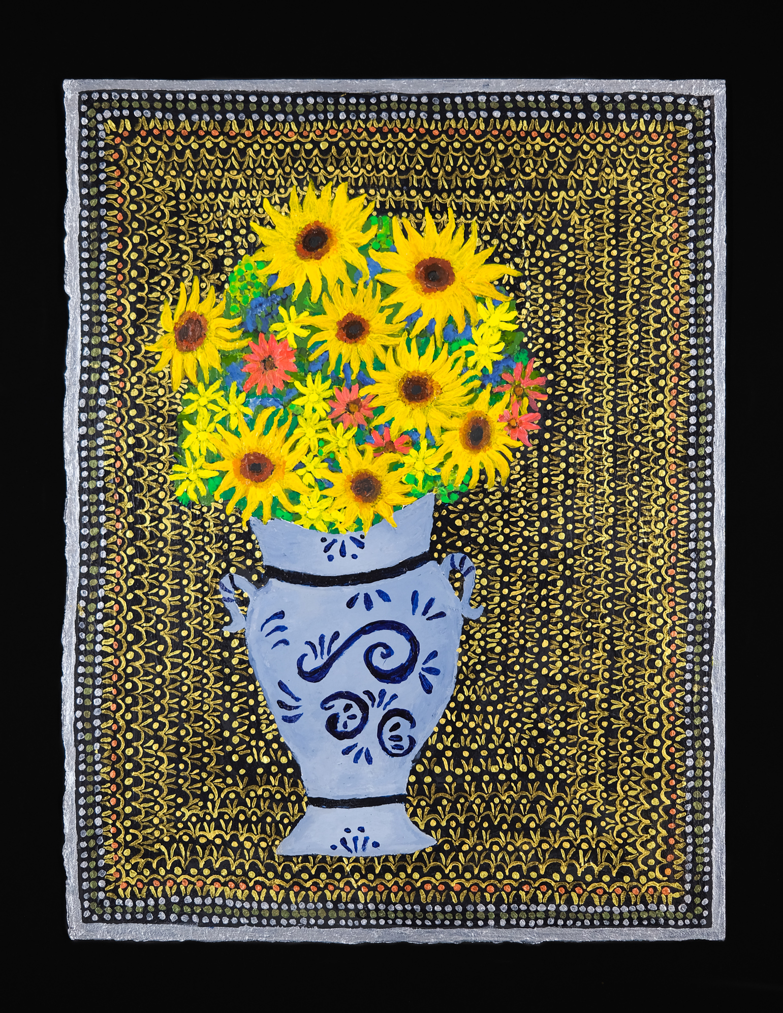 Yellow And Mixed Flowers